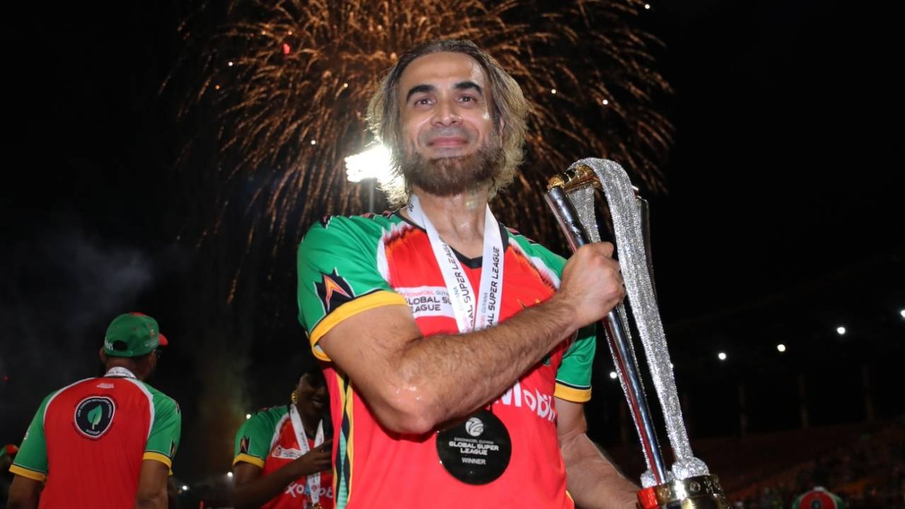 Imran Tahir, the proud captain, Guyana Amazon Warriors vs Rangpur Riders, GSL 2025 final, Providence, July 18, 2025