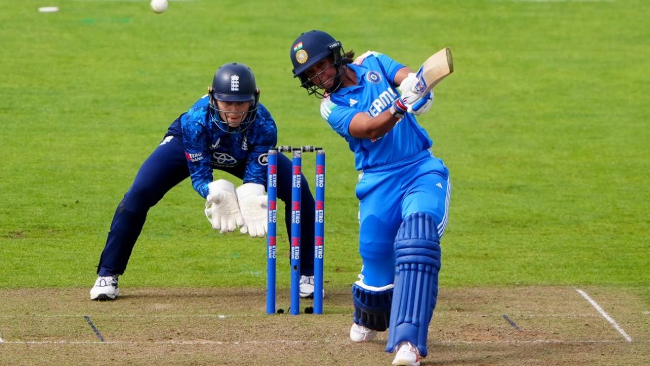 Harmanpreet Kaur picks her spot, England vs India, 3rd women's ODI, Durham, July 22, 2025