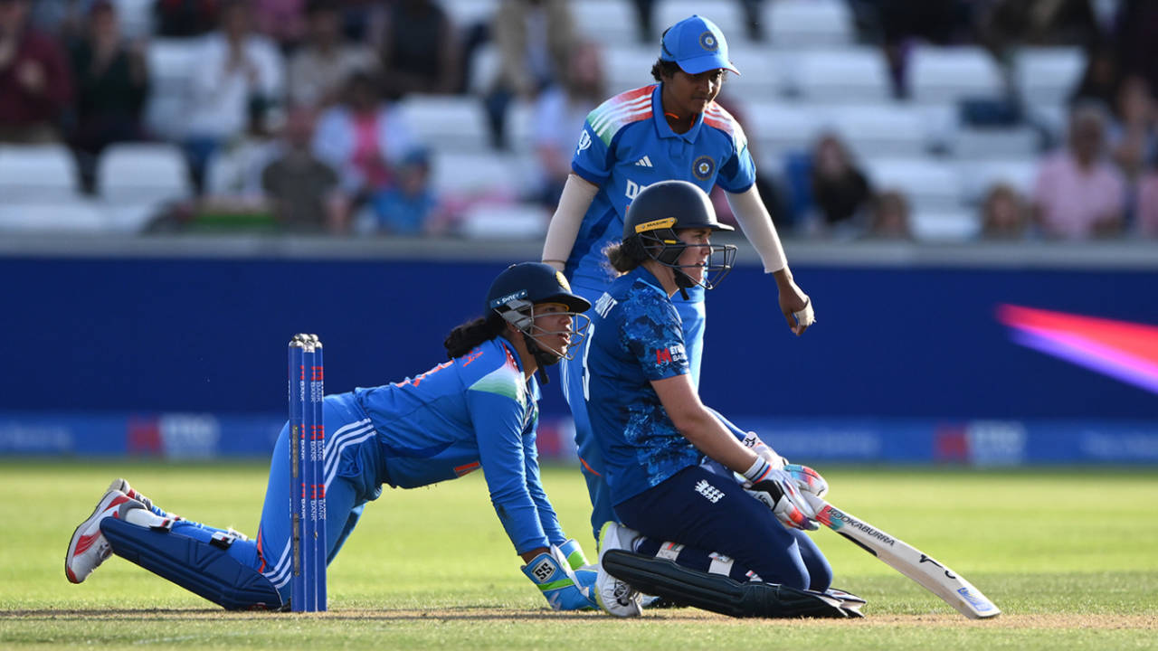 Nat Sciver-Brunt was given out caught behind on review, England vs India, 3rd women's ODI, Durham, July 22, 2025