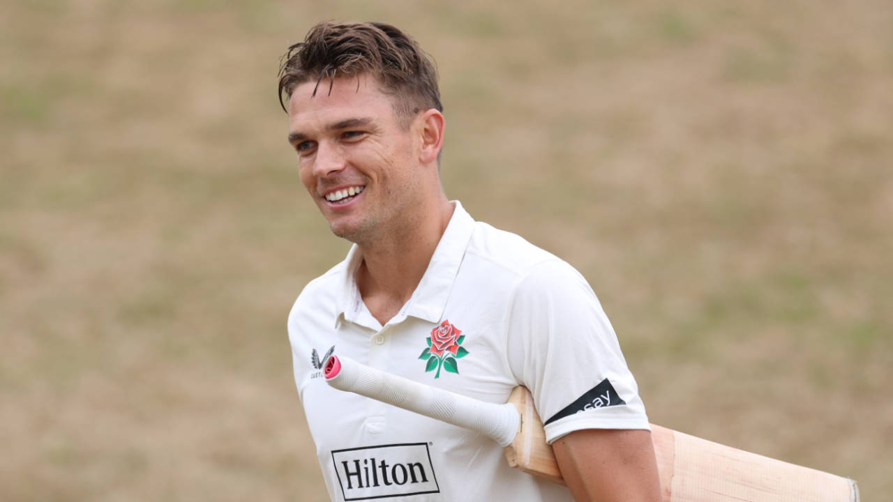 Chris Green made a career-best 160 for Lancashire, Gloucestershire vs Lancashire, County Championship, Cheltenham, July 23, 2025