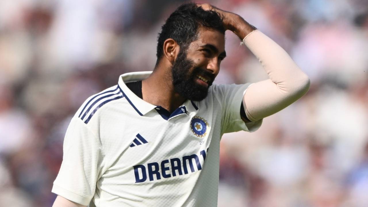 Jasprit Bumrah had a frustrating day out, England vs India, 4th Test, Manchester, 3rd day, July 25, 2025