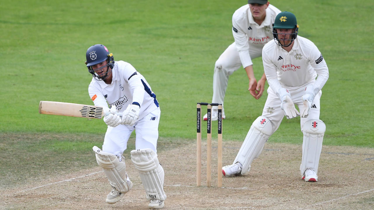 Felix Organ ground out an invaluable hundred, Hampshire vs Nottinghamshire, County Championship, Utilita Bowl, July 24, 2025