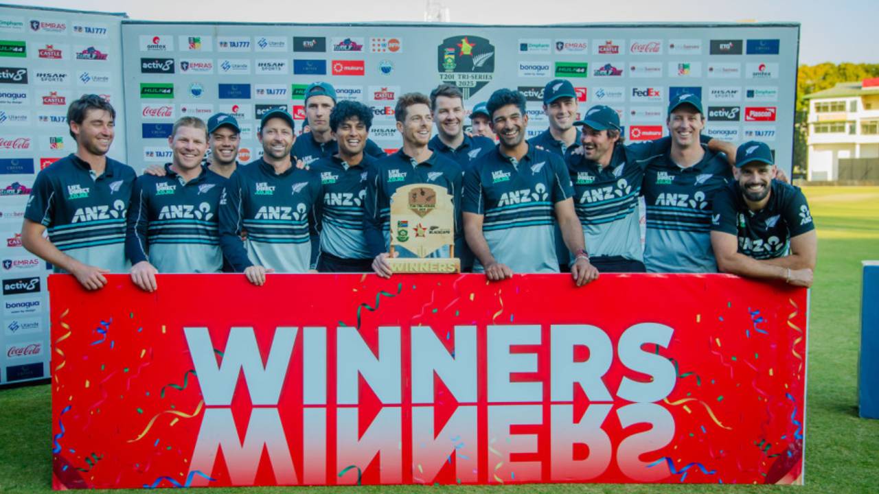 New Zealand won the T20I tri-series undefeated, New Zealand vs South Africa, Harare, Zimbabwe T20I tri-series, July 26, 2025