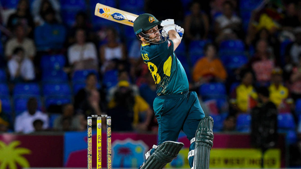 Josh Inglis dominated Australia's powerplay, West Indies vs Australia, 4th T20I, St Kitts, July 26, 2025