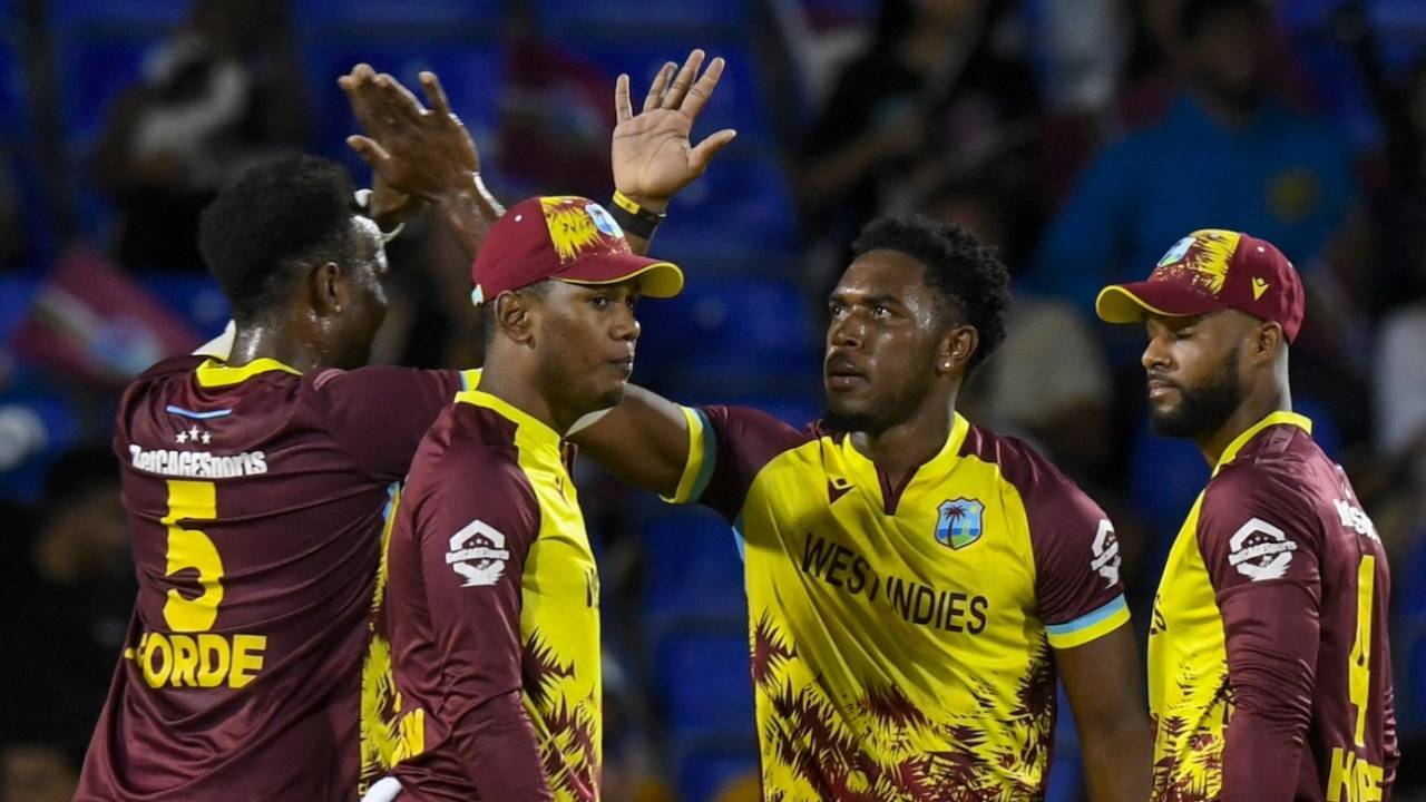 Jediah Blades struck crucial blows, West Indies vs Australia, 4th T20I, Basseterre, July 26, 2025