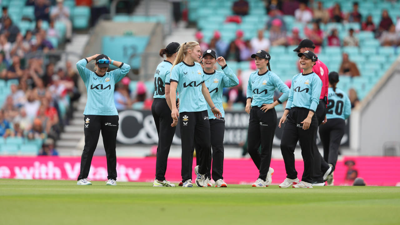 Alexa Stonehouse made the early incisions, Surrey vs Birmingham, Women's T20 Blast final, The Oval, July 27, 2023