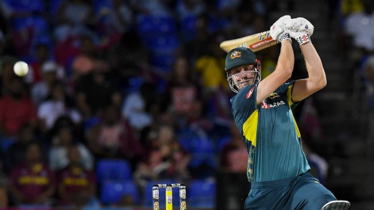 Cameron Green played a quick innings, West Indies vs Australia, 5th T20I, St Kitts, July 28, 2025
