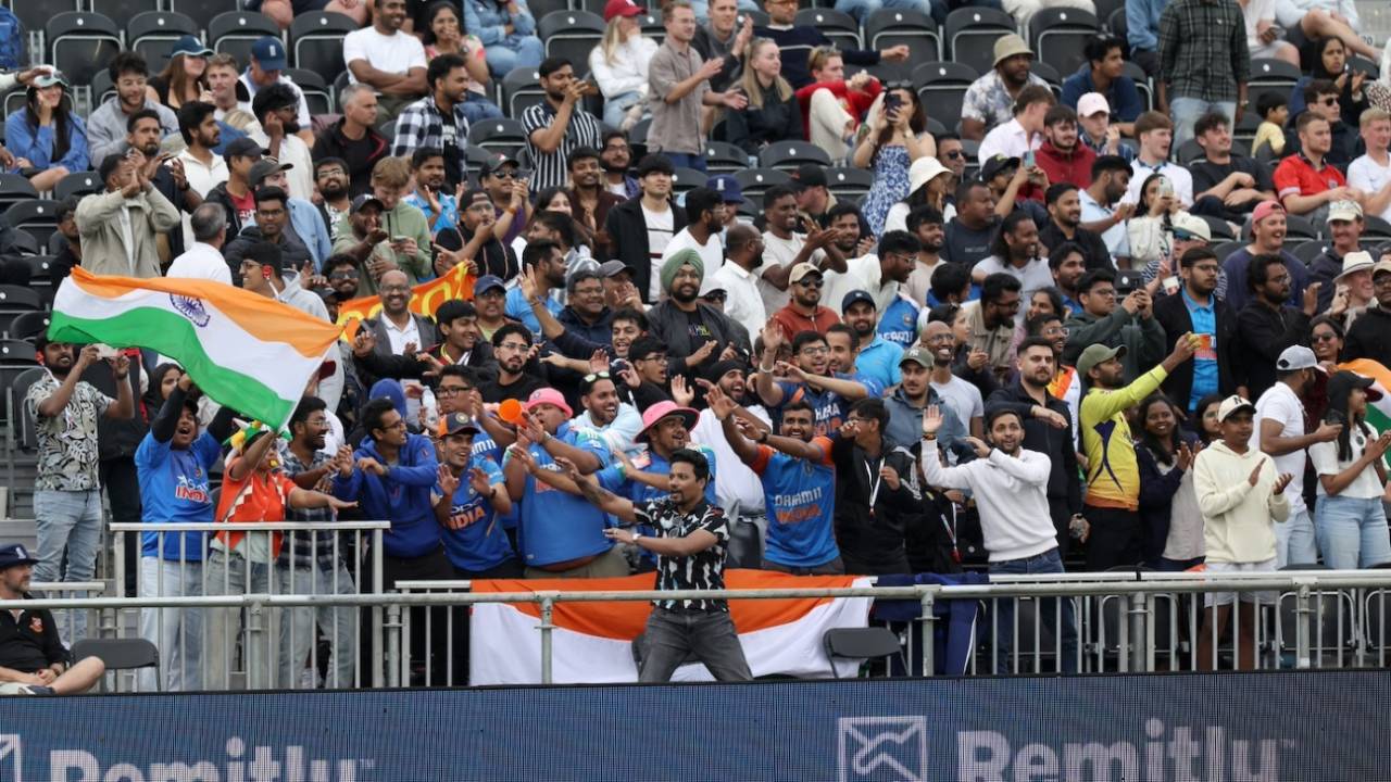 There was a lot of Indian presence at the ground on the last day, England vs India, 4th Test, Manchester, 5th day, July 27, 2025