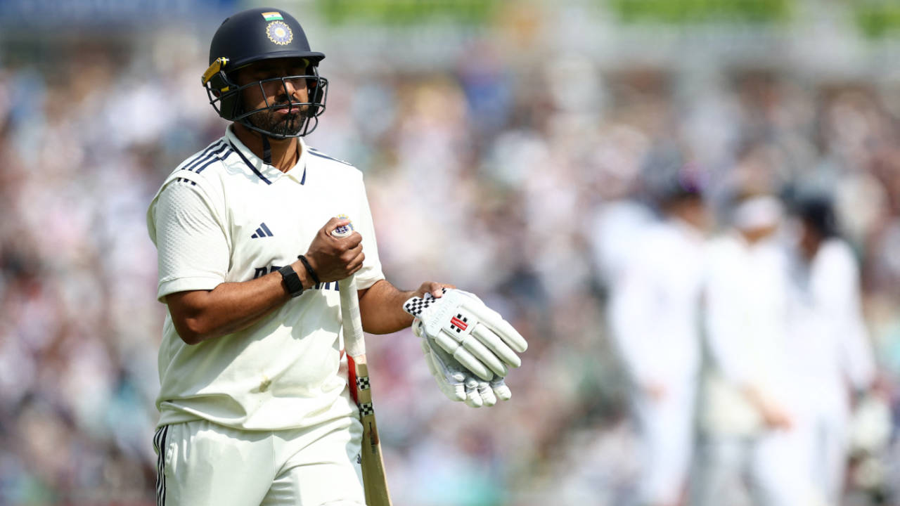 Karun Nair added five to his overnight score, England vs India, 5th Test, 2nd day, The Oval, August 1, 2025