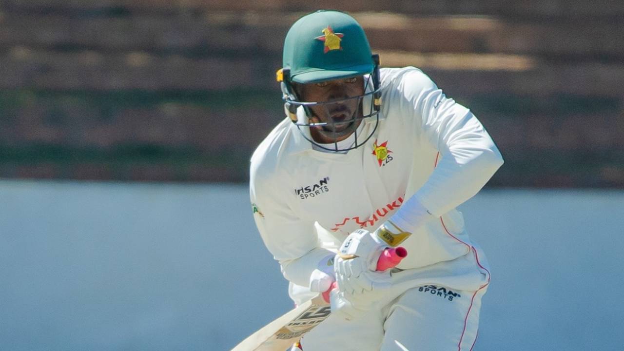 Tafadzwa Tsiga frustrated New Zealand, Zimbabwe vs New Zealand, 1st Test, 3rd day, Bulawayo, August 1, 2025