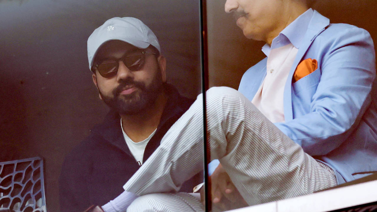 Rohit Sharma watches on at The Oval, England vs India, 5th Test, 3rd Day, The Oval, August 2, 2025