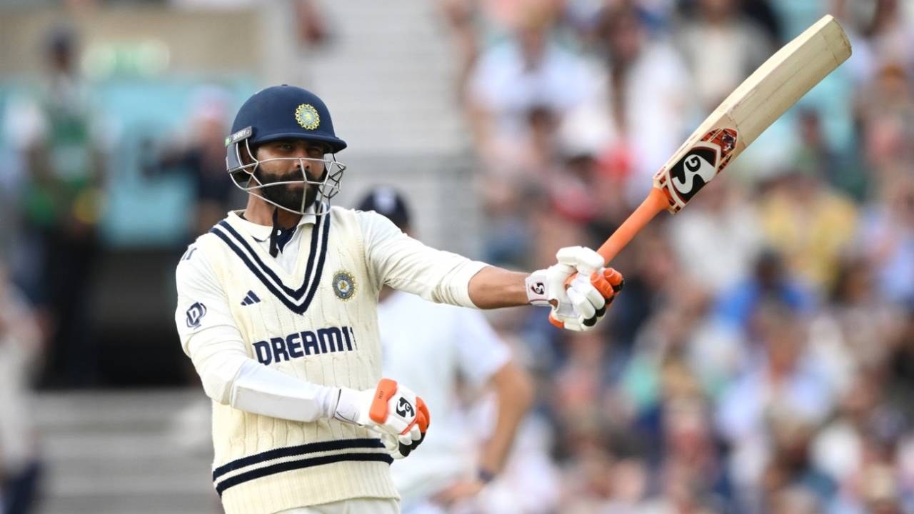 Ravindra Jadeja continued his fine form with another fifty, England vs India, 5th Test, 3rd Day, The Oval, August 2, 2025