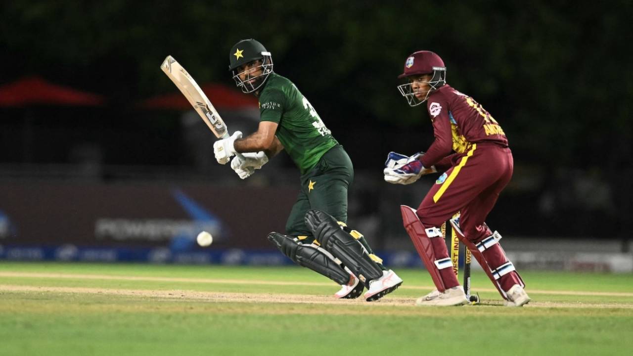 Fakhar Zaman tried to pull Pakistan out of a hole, West Indies vs Pakistan, 2nd T20I, Lauderhill, August 02, 2025