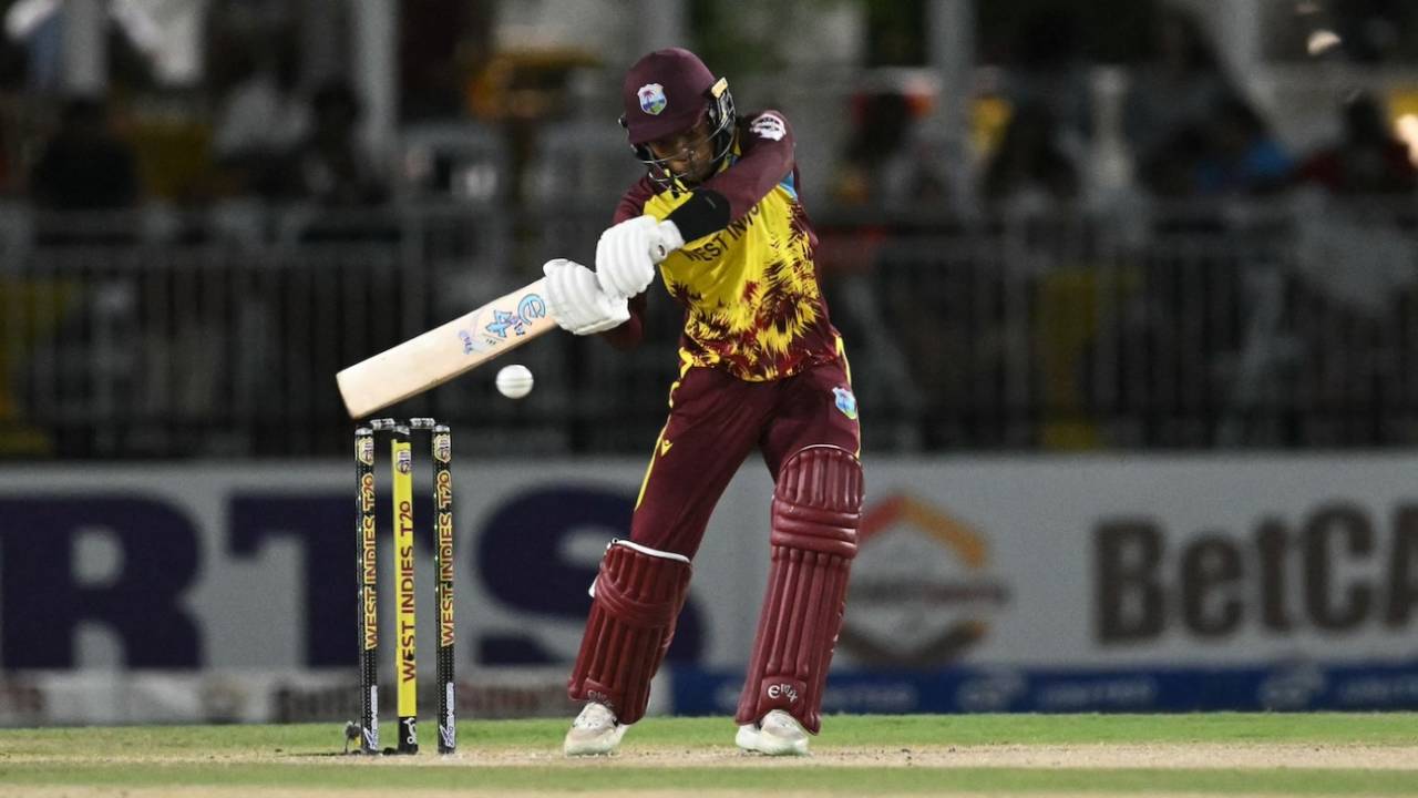 Jewel Andrew got off to a quick start, West Indies vs Pakistan, 3rd T20I, Lauderhill, August 3, 2025
