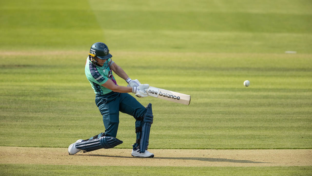 Meg Lanning on the charge, London Spirit vs Oval Invincibles, Women's Hundred, Lord's, August 5, 2025