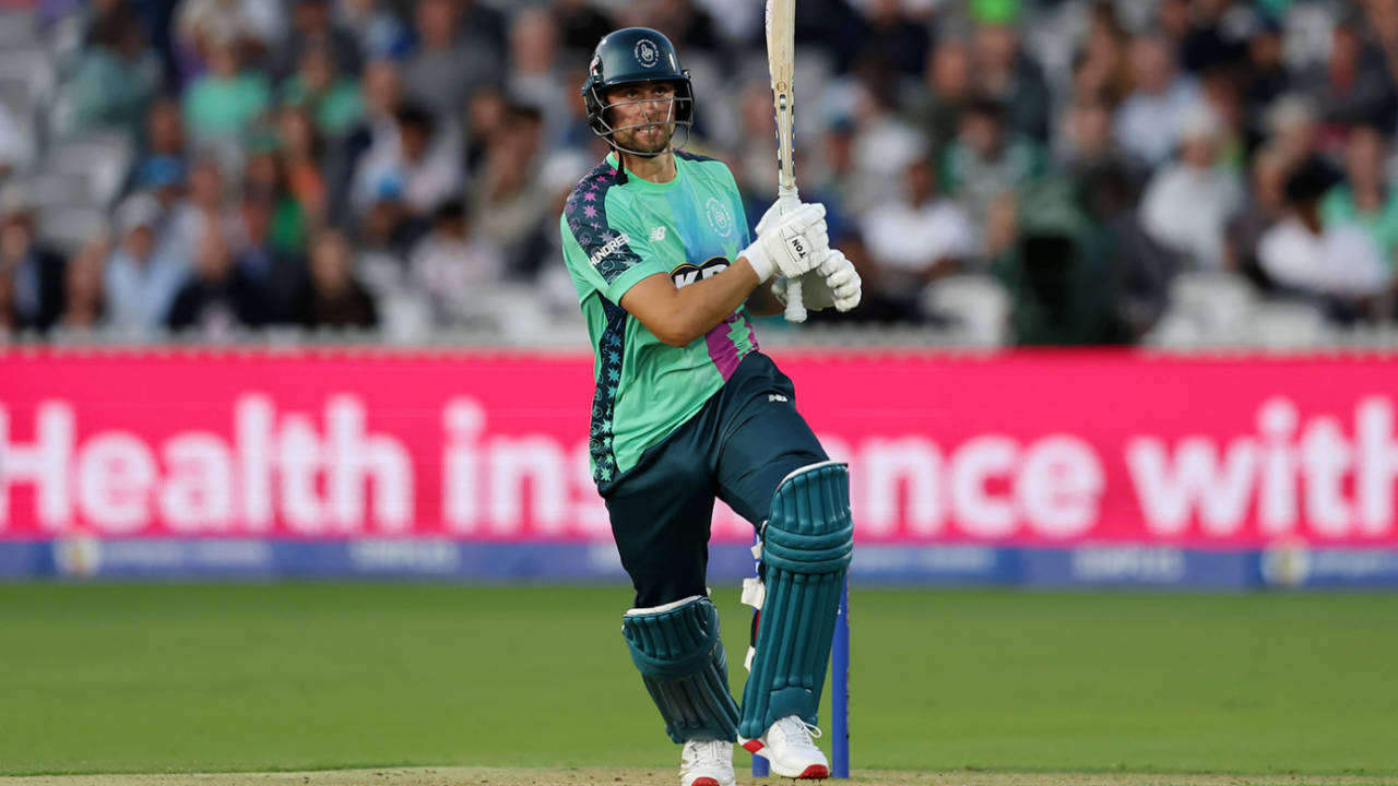 Will Jacks steered the Invincibles chase, London Spirit vs Oval Invincibles, Men's Hundred, Lord's, August 5, 2025