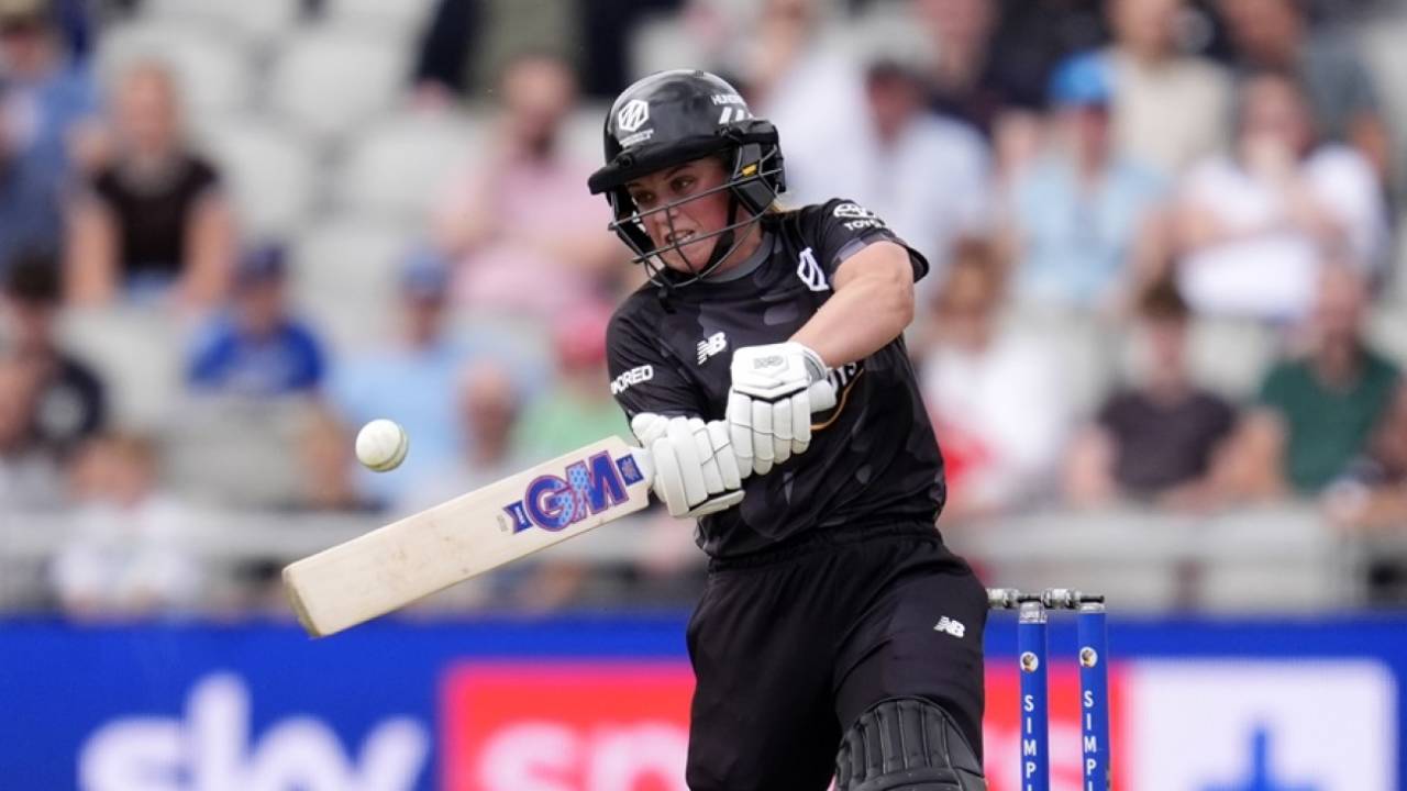 Seren Smale was the only Manchester Originals batter to show fight, Manchester Originals vs Southern Brave, Women's Hundred, Manchester, August 6, 2025