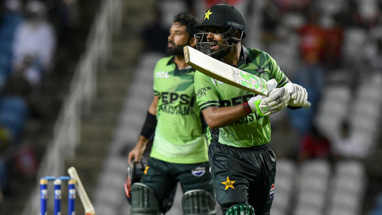Babar Azam walks back after being stumped, West Indies vs Pakistan, 1st ODI, Tarouba, August 9, 2025