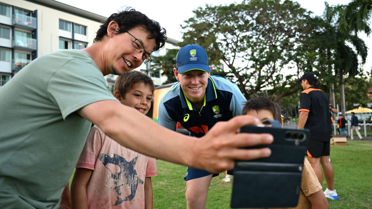 Mitchell Owen poses for a photograph, Darwin, August 9, 2025