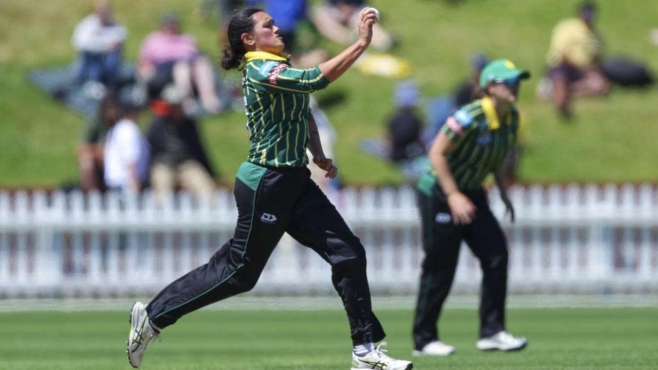 Thamsyn Newton played two season for Central Districts, Wellington vs Central Districts, Women's Super Smash, Wellington, January 9, 2025