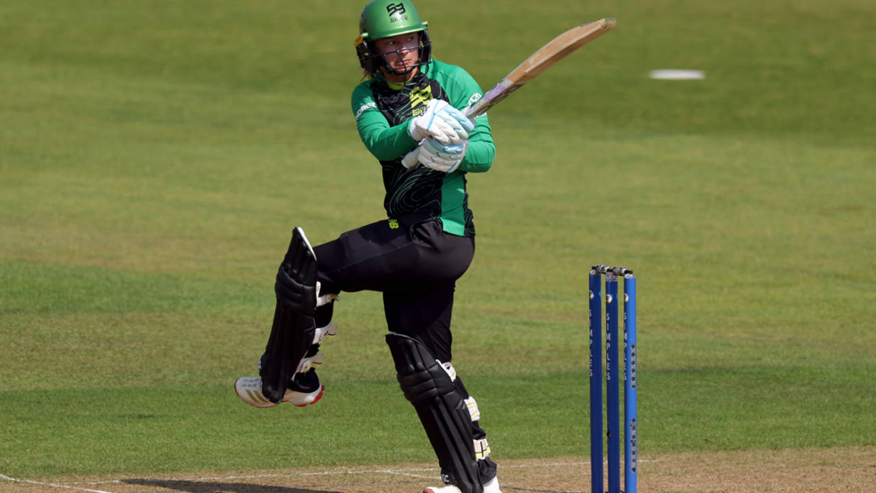 Danni Wyatt-Hodge struck a 34-ball fifty, Southern Brave vs Birmingham Phoenix, Women's Hundred, Suothampton, August 10, 2025