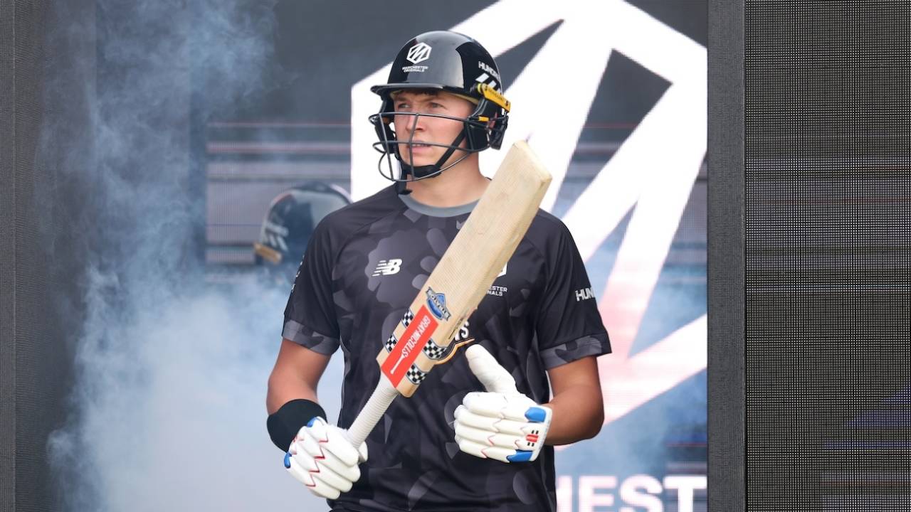 Ben McKinney makes his Hundred debut, Manchester Originals vs London Spirit, Emirates Old Trafford, men's Hundred, August 11, 2025