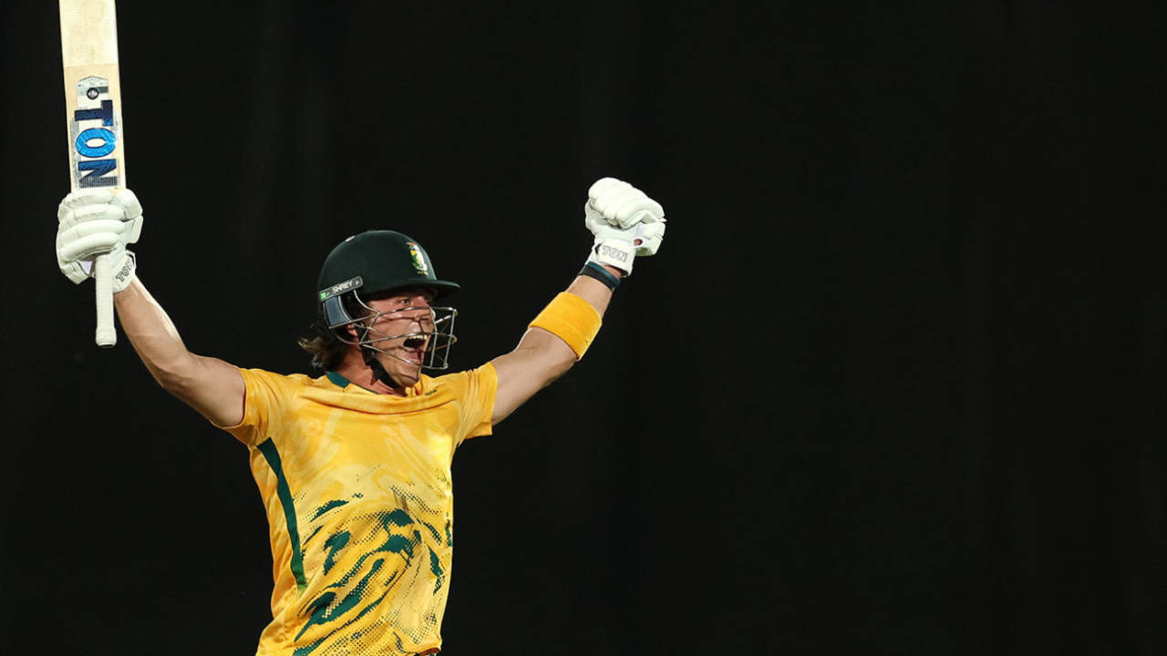 Dewald Brevis set a new South Africa record in a thrilling display, Australia vs South Africa, 2nd T20I, Darwin, August 12, 2025