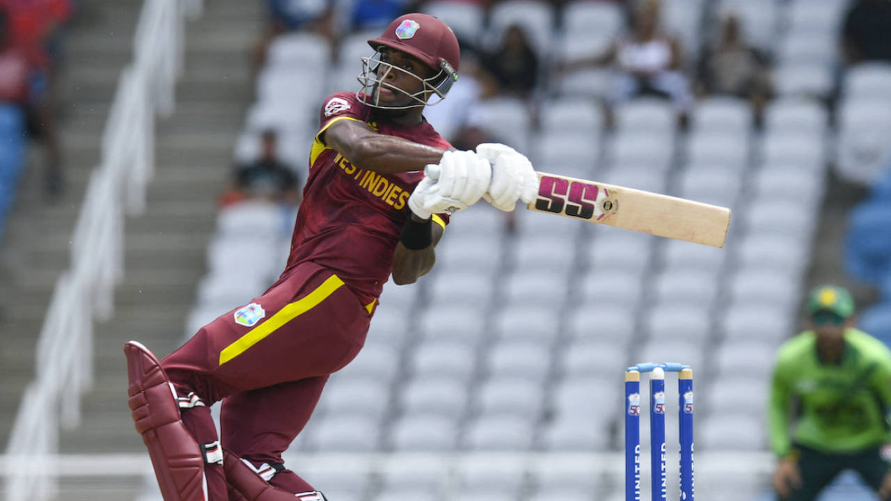 Justin Greaves' 24-ball 43* helped West Indies finish on a high, West Indies vs Pakistan, 3rd ODI, Tarouba, August 12, 2025