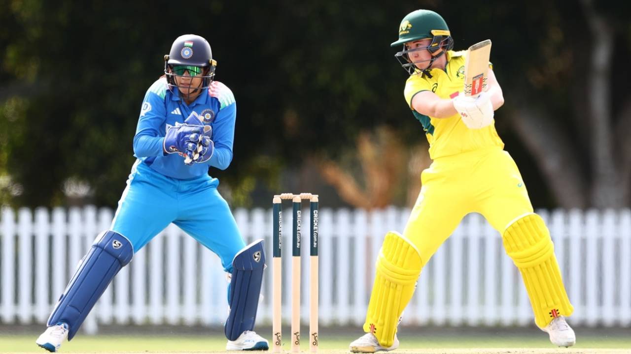 Rachel Trenaman scored a fifty, Australia A vs India A, 1st women's one-dayer, Ian Healy Oval, Brisbane, August 13, 2025