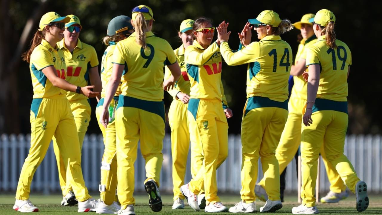 Ella Hayward struck twice in the middle, Australia A vs India A, 1st women's one-dayer, Ian Healy Oval, Brisbane, August 13, 2025