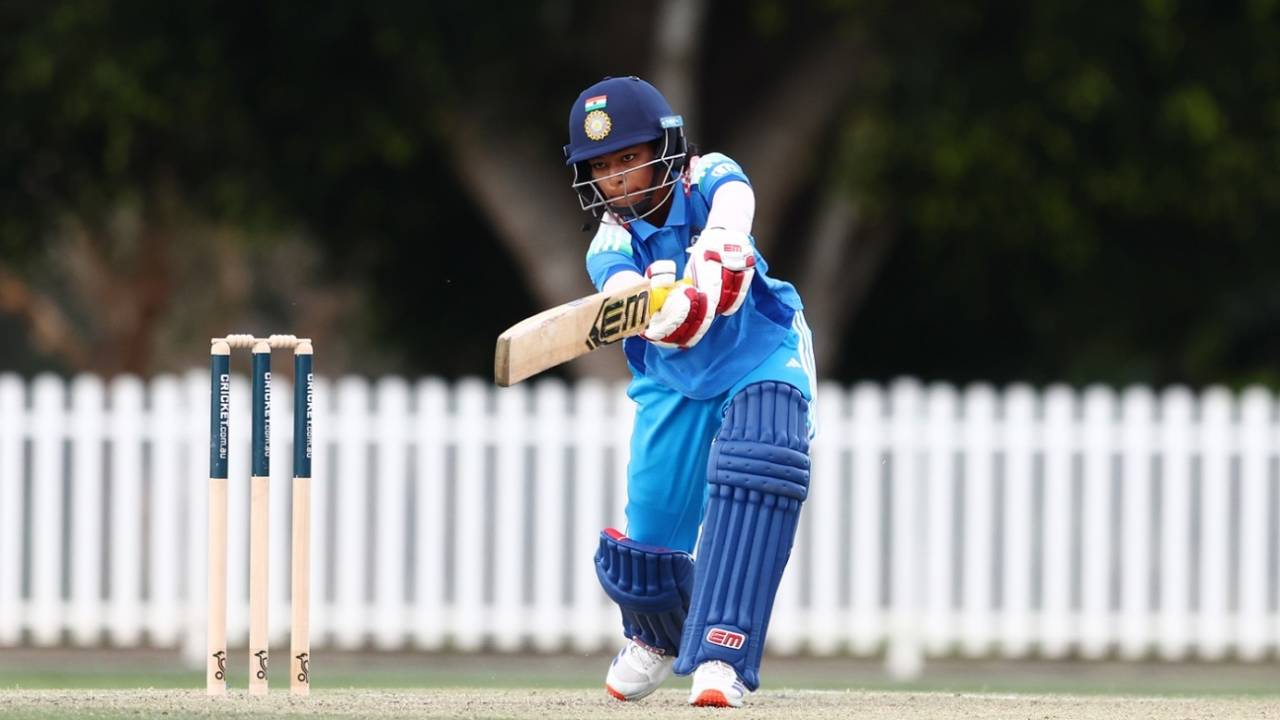 Prema Rawat played a crucial hand in the chase, Australia A vs India A, 2nd women's one-dayer, Brisbane, August 15, 2025