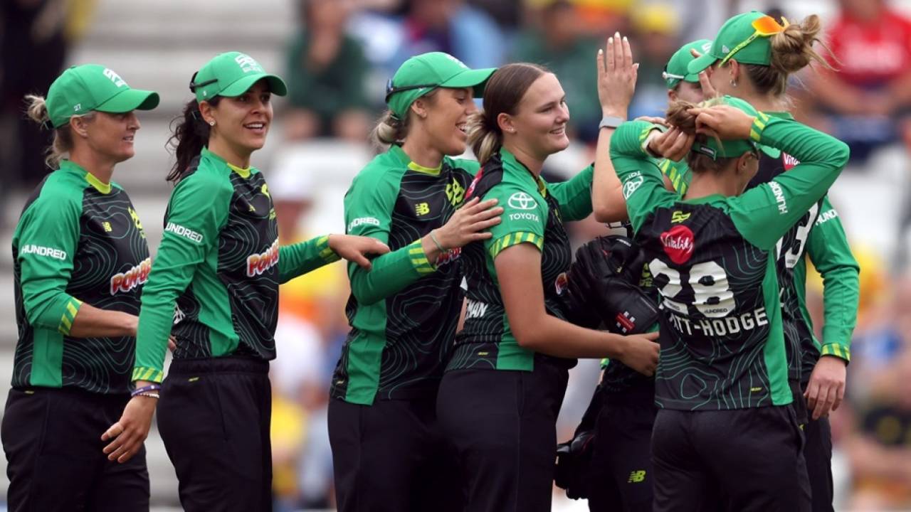 Tilly Corteen-Colemen struck twice in her first set, Trent Rockets vs Southern Brave, Women's Hundred, Nottingham, August 16, 2025