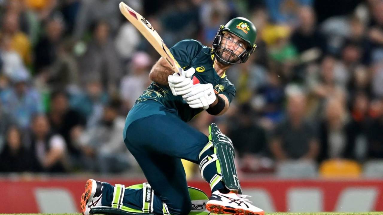 Glenn Maxwell reverse sweeps over short third, Australia vs South Africa, 3rd T20I, Cairns, August 16, 2025