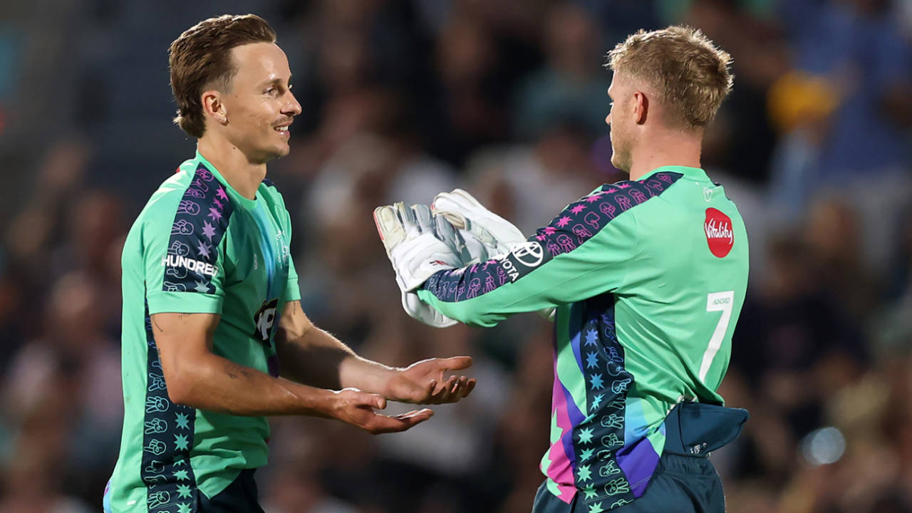 Tom Curran finished Welsh Fire off with a four-wicket haul, Oval Invincibles vs Welsh Fire, Men's Hundred, The Oval, August 16, 2025