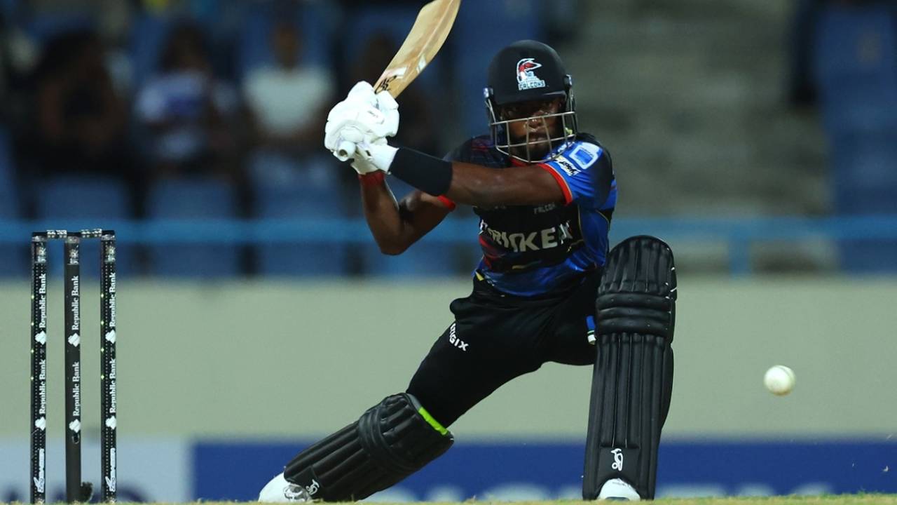 Karima Gore played a steady hand, Antigua and Barbuda Falcons vs Barbados Royals, CPL, North Sound, August 16, 2025