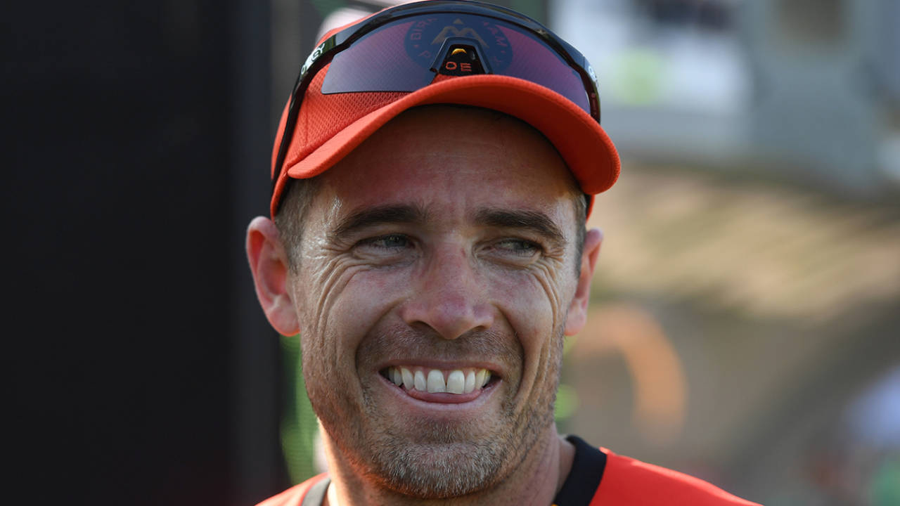 Tim Southee is all smiles, Southern Brave vs Birmingham Phoenix, Utilita Bowl, The Hundred Men's Competition, August 10, 2025