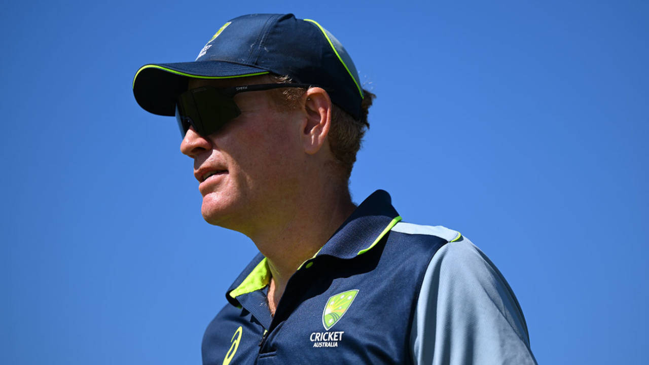 Australia head coach Andrew McDonald, Australia vs South Africa, 1st ODI, Cairns, August 19, 2025