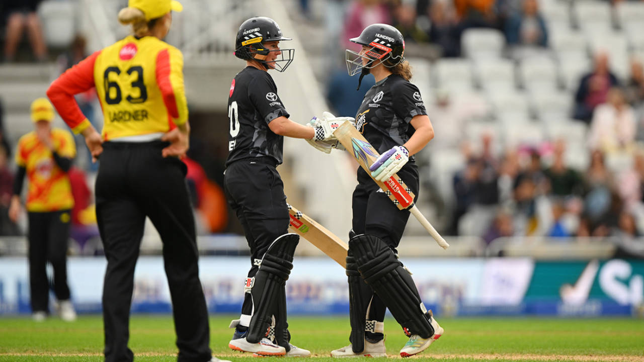 Beth Mooney and Kathryn Bryce completed a 10-wicket win, Trent Rockets vs Manchester Originals, Women's Hundred, Trent Bridge, August 19, 2025