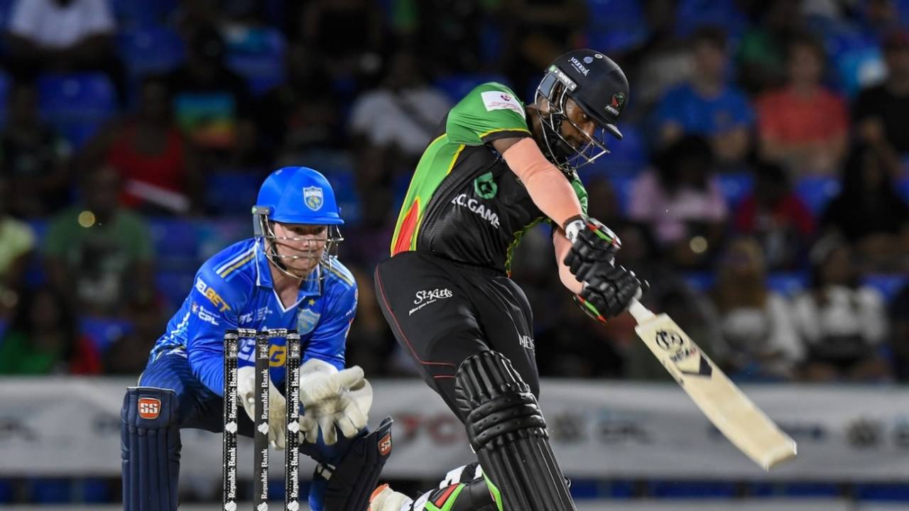Navin Bidaisee couldn't take his team all the way, St Kitts and Nevis Patriots vs St Lucia Kings, Basseterre, CPL, August 19, 2025