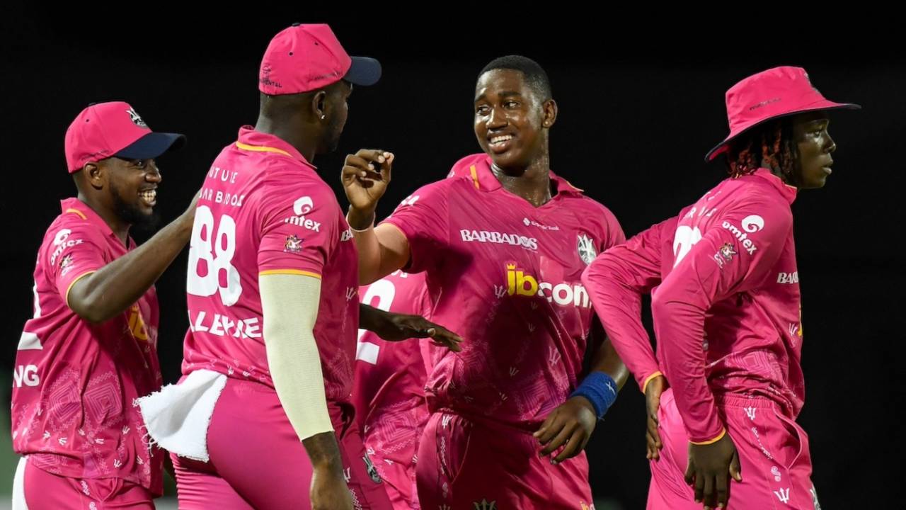 Ramon Simmonds picked up three wickets, St Kitts and Nevis Patriots vs Barbados Royals, CPL 2025, North Sound, August 21, 2025