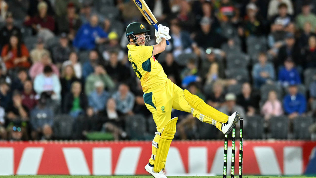 Josh Inglis emerged from a run of single-figure scores, Australia vs South Africa, 2nd ODI, Mackay, August 22, 2025