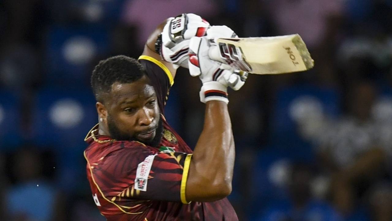 Kieron Pollard smashed 65 off just 29 balls, St Lucia Kings vs Trinbago Knight Riders, CPL, Gros Islet, August 23, 2025
