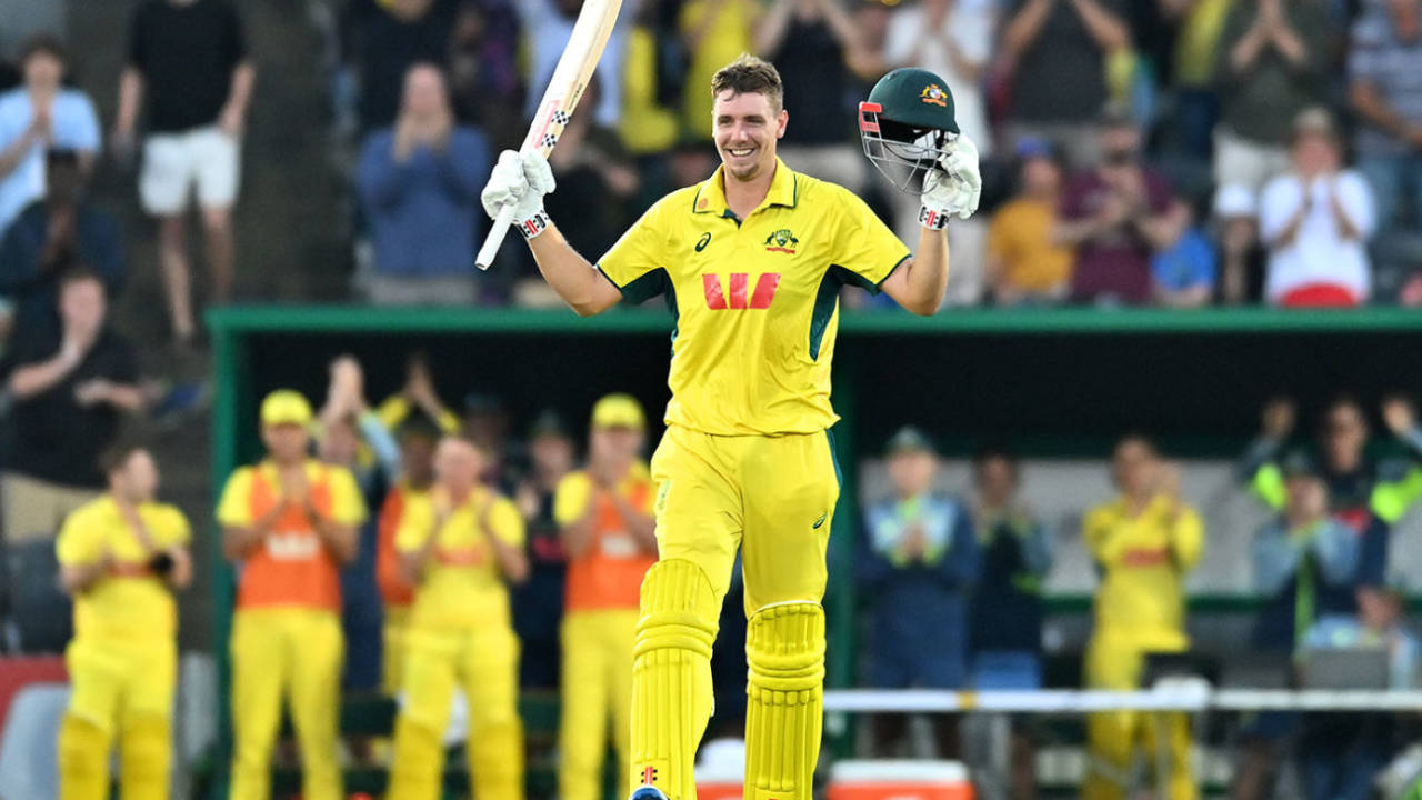 Cameron Green made his maiden ODI hundred from just 47 balls, Australia vs South Africa, 3rd ODI, Mackay, August 24, 2025