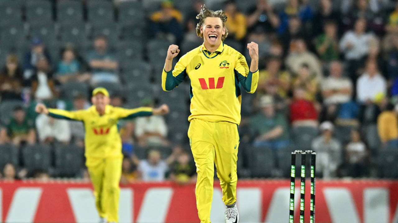Cooper Connolly claimed a five-wicket haul, Australia vs South Africa, 3rd ODI, Mackay, August 24, 2025