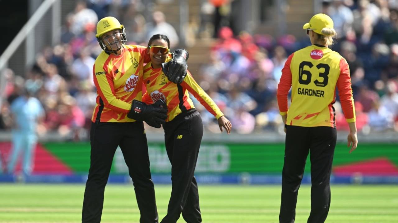 Alana King removed Georgia Elwiss and Jess Jonassen, Welsh Fire vs Trent Rockets, Sophia Gardens, The Hundred women's competition, August 24, 2025