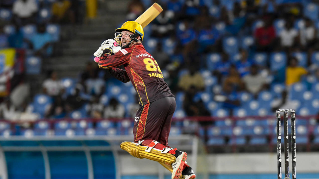 Colin Munro made 43, St Lucia Kings vs Trinbago Knight Riders, CPL, Gros Islet, August 23, 2025