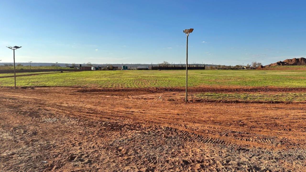 The progress at the Victoria Falls stadium, August 25, 2025