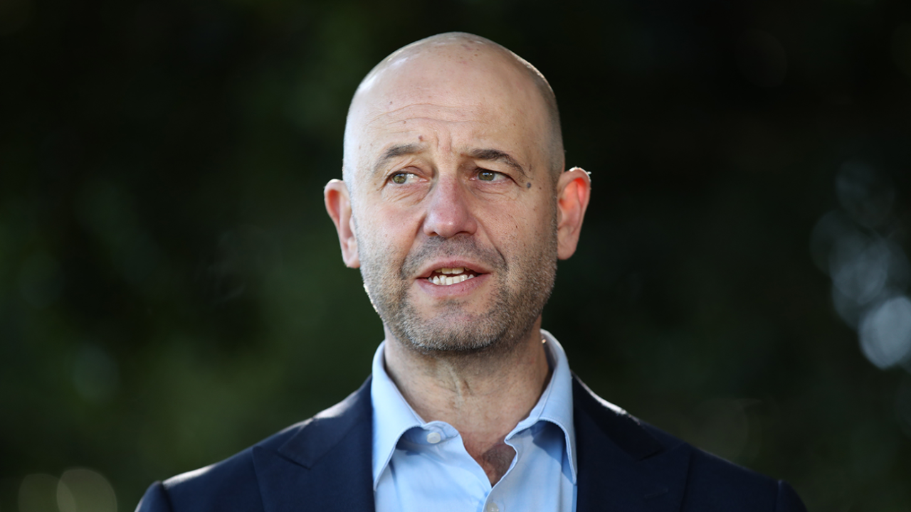 Cricket Australia CEO Todd Greenberg speaks to the media, Sydney, August 28, 2025