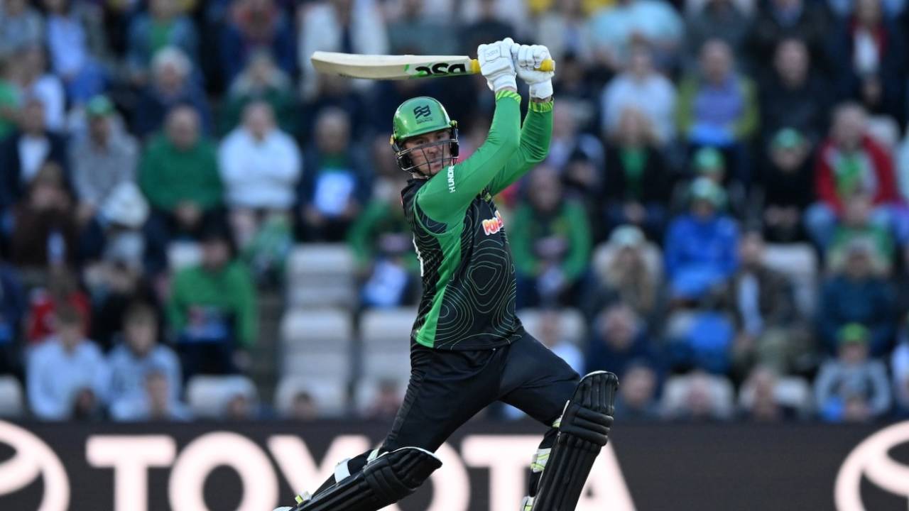 Jason Roy top scored with 70 off 39, Southern Brave vs Welsh Fire, Utilita Bowl, The Hundred men's competition, August 28, 2025