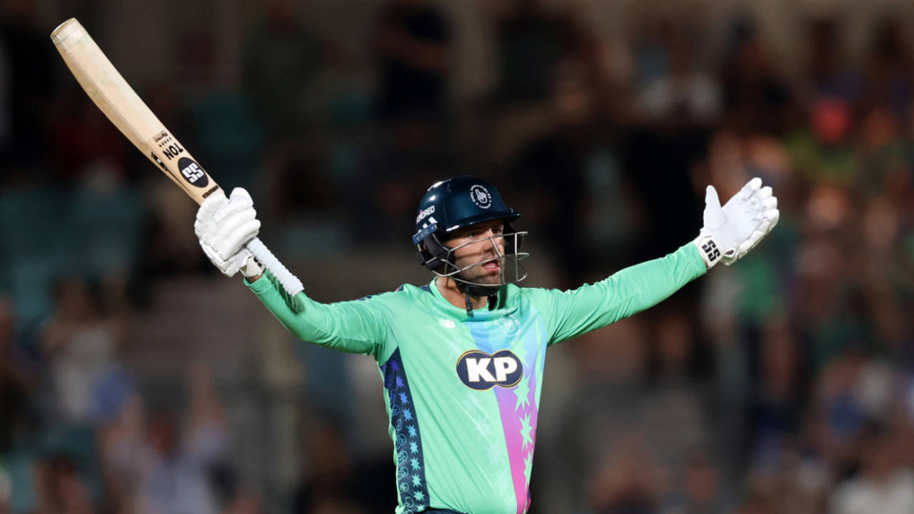 Donovan Ferreira has been a six-hitting phenomenon in the 2025 Men's Hundred, Oval Invincibles vs London Spirit, August 25, 2025